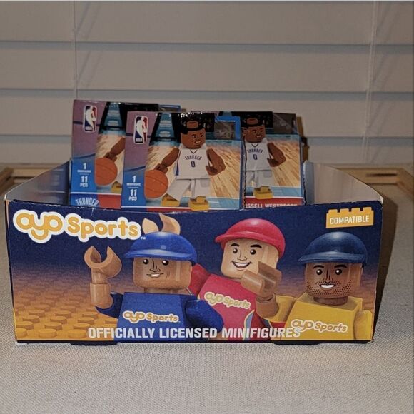 New Russell Westbrook Oklahoma City Thunder # 0 Basketball NBA Minifigure - Picture 9 of 9